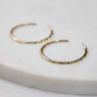 Krewe Hoop Earrings