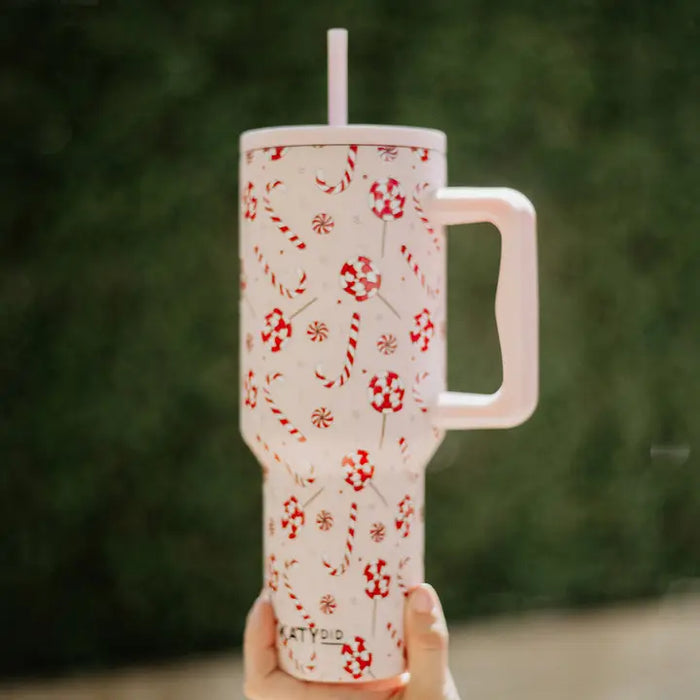 Candy Canes Christmas 38oz Tumbler