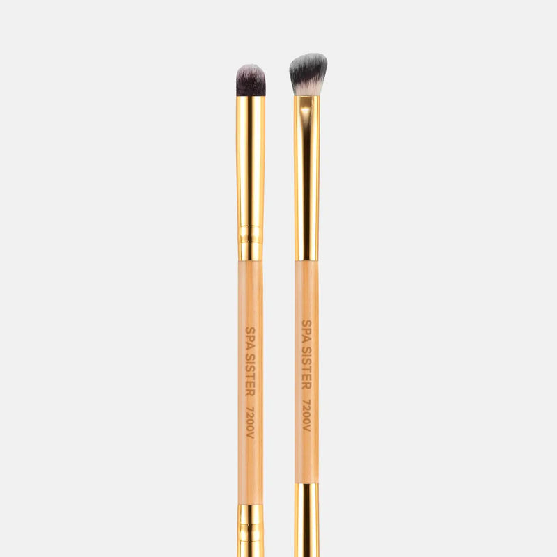 Dual Ended Eye Brush Set