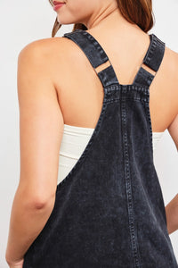 Olivia Overall Denim Dress