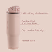 HydroJug 32oz Dusty Rose Ease2o