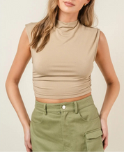 Malani Mock Neck Top