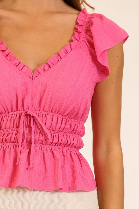 The Easy Breezy Blouse Pink