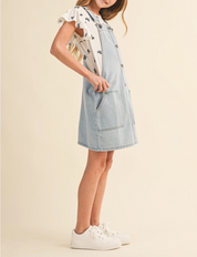 Tween Darling Overall Dress