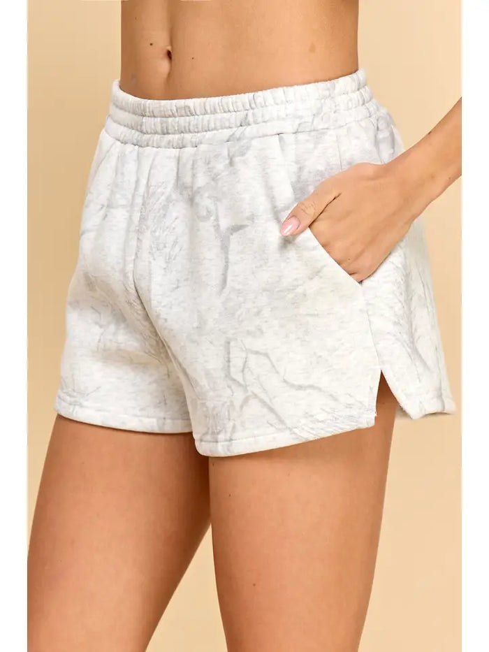 Gracie Camouflage HW Shorts