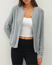 The Everyday Knit Cardigan Slate