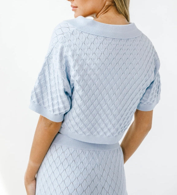 Dana Diamond Knit Set