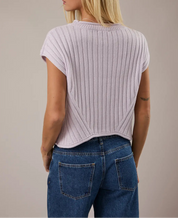 The Wren Sweater Top Lavender