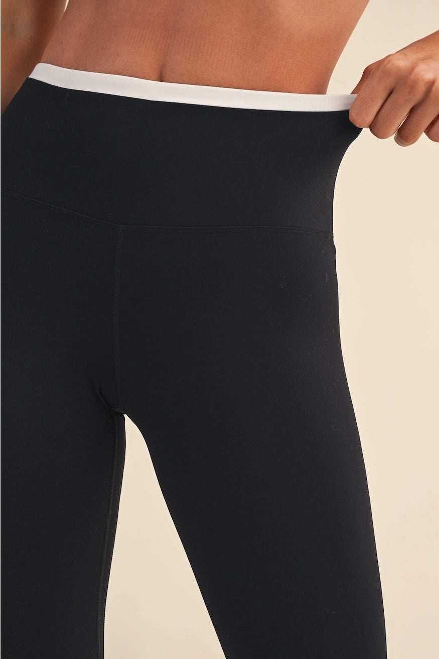 Minimal Edge Leggings Black