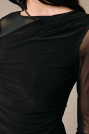 The Sloane Mesh Top