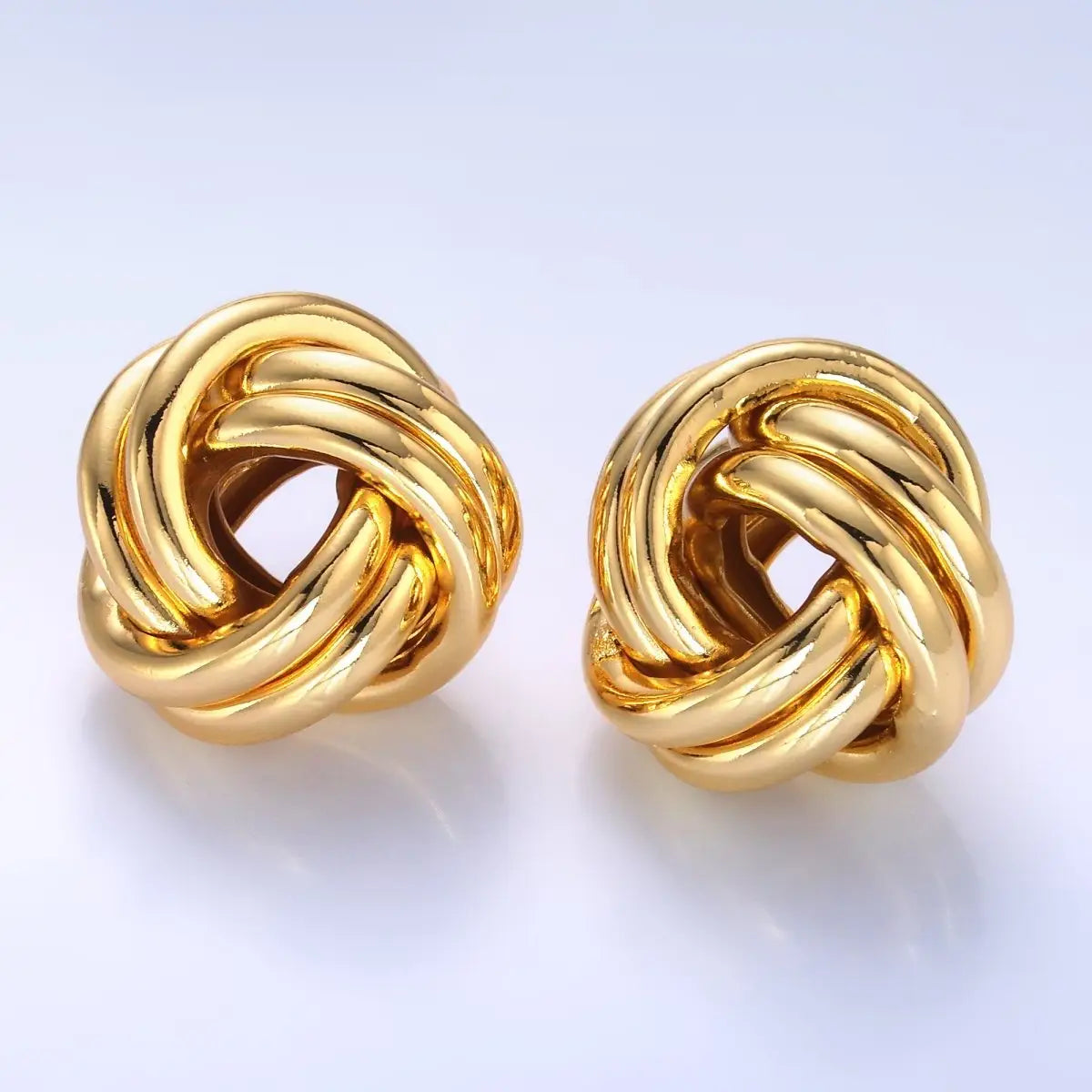 Zaria Knot Stud Earrings