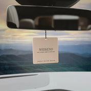 Weekend Hanging Air Freshener