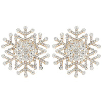 Crystal Snowflakes Earrings