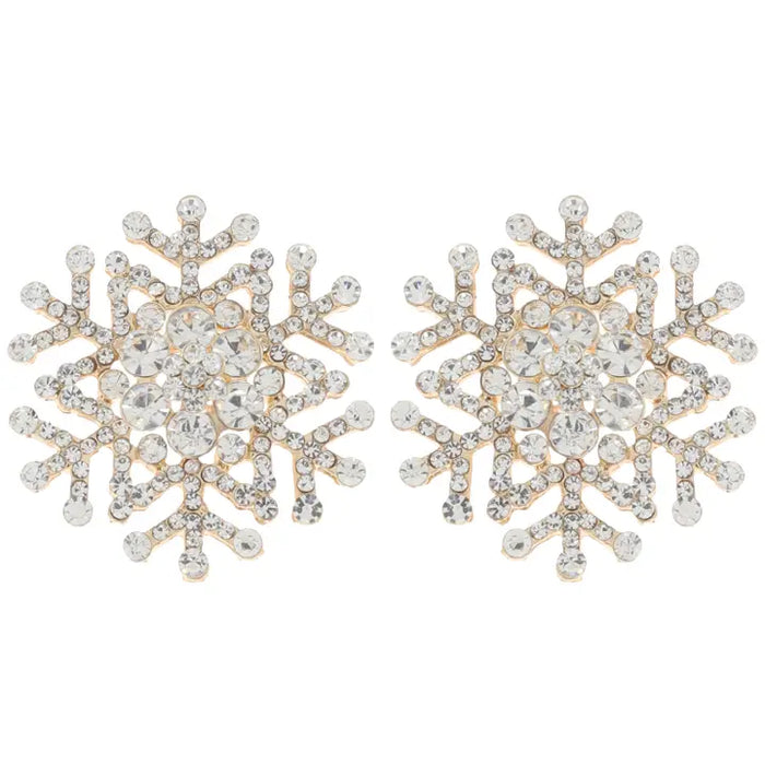 Crystal Snowflakes Earrings