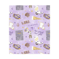 LSU Fleece Blanket