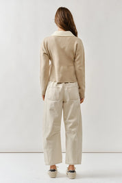 Cecilia Peplum Sweater Top