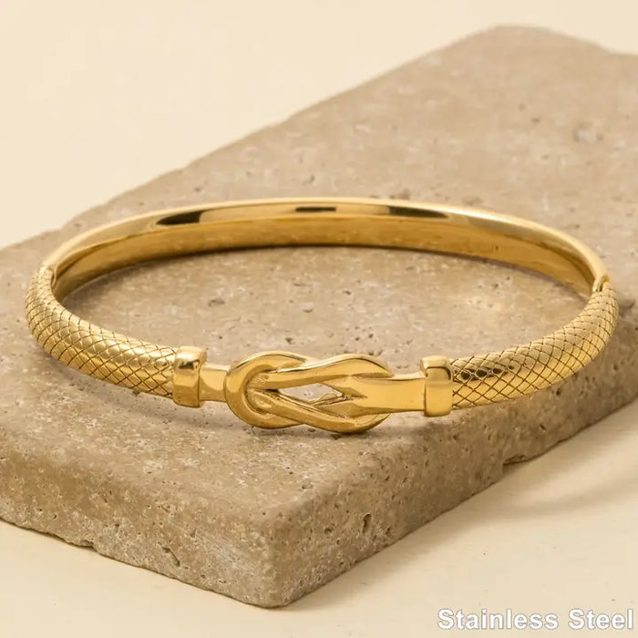 Heidi Knot Bangle Bracelet