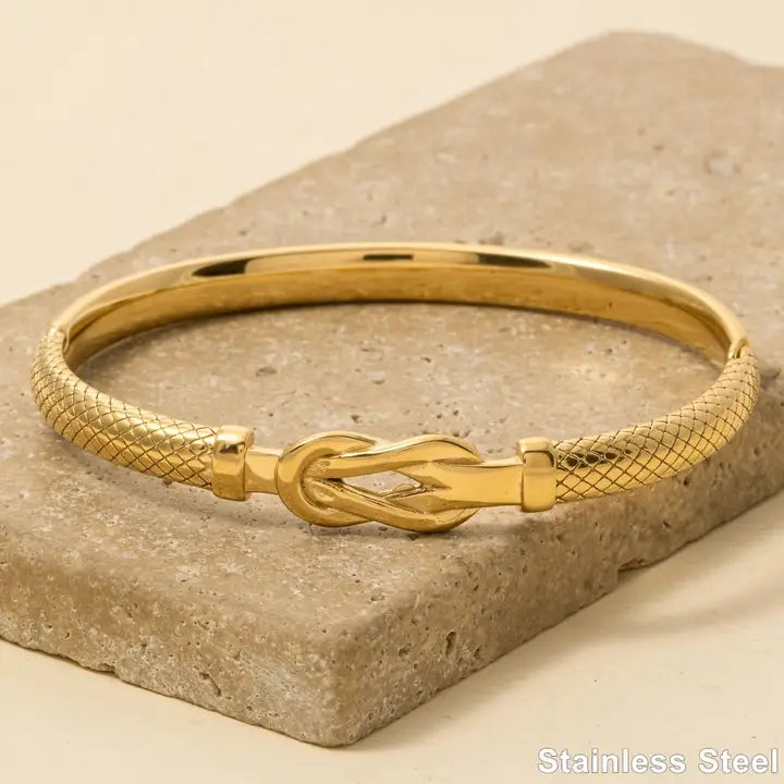Heidi Knot Bangle Bracelet