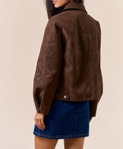 Farah Faux Suede Jacket