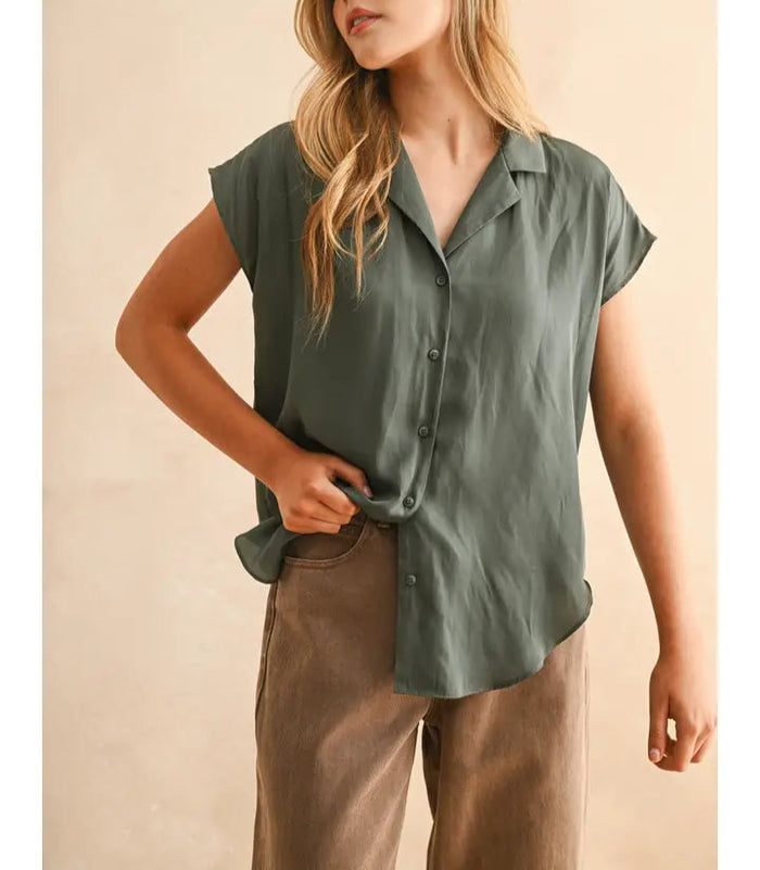 Tammy Blouse Deep Green