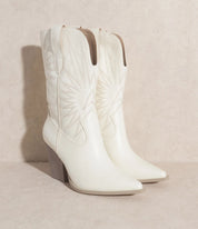 Emersyn White Boots