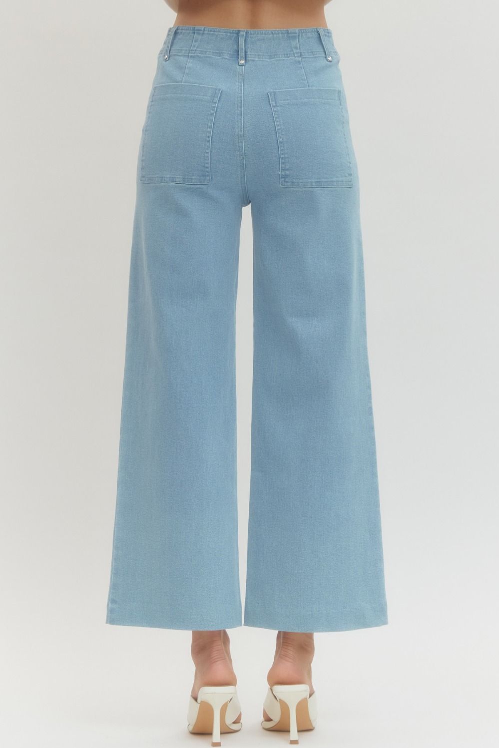 The Sutton Wide Leg Jeans