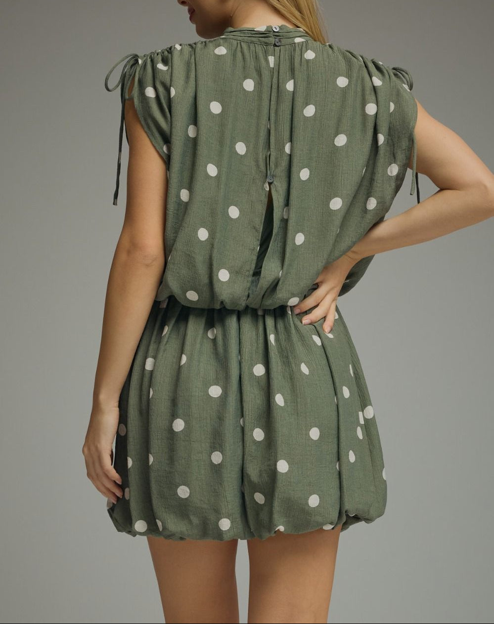 The Olive Blossom Dress