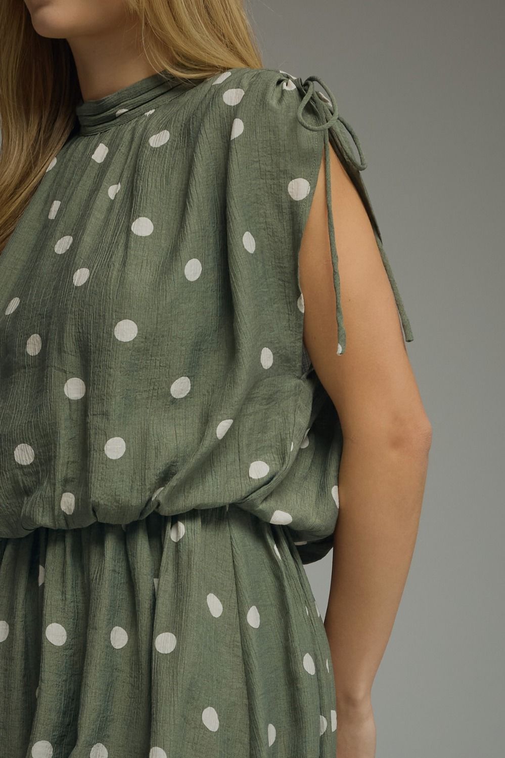 The Olive Blossom Dress