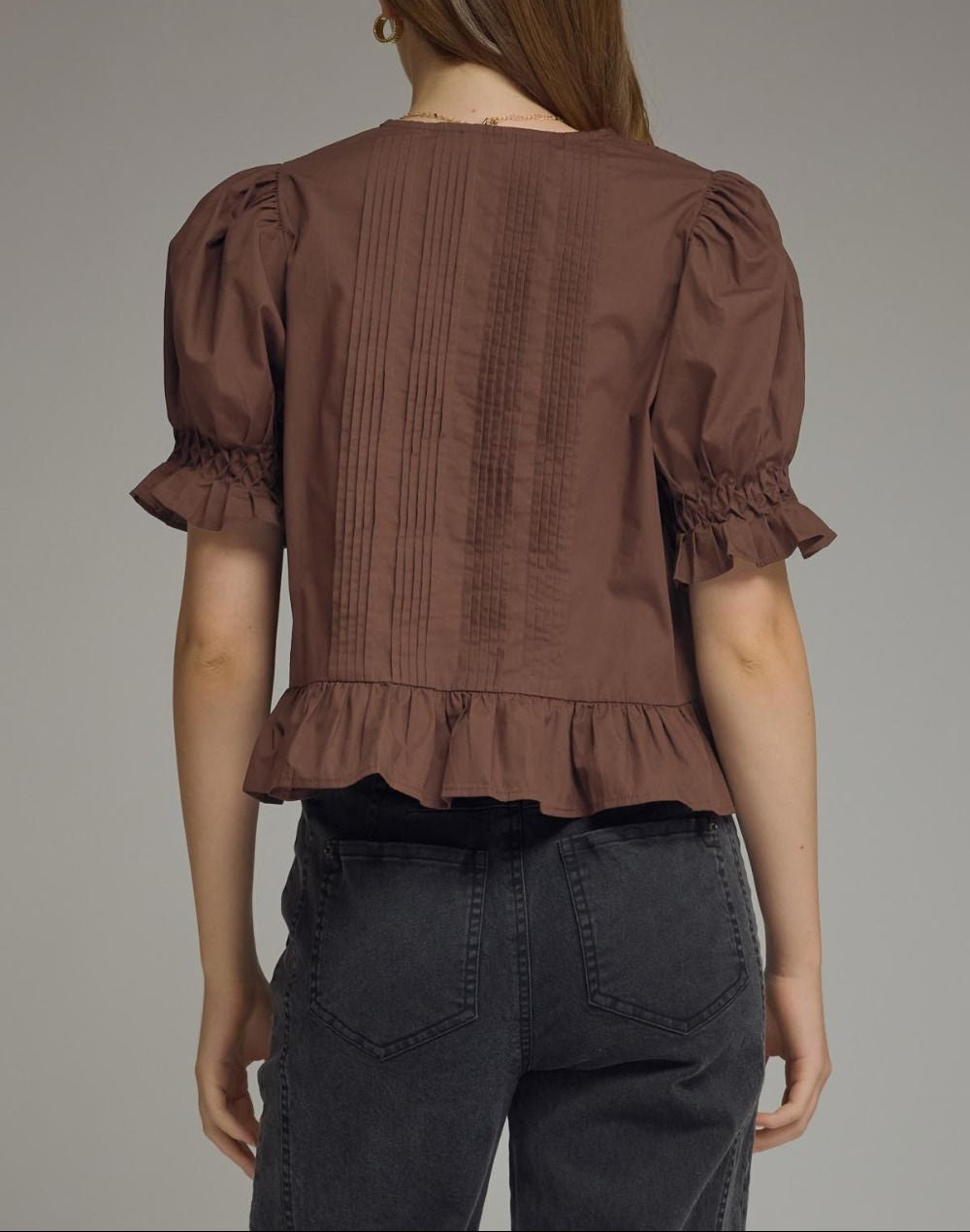 Cocoa Charm Blouse