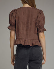 Cocoa Charm Blouse