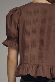 Cocoa Charm Blouse