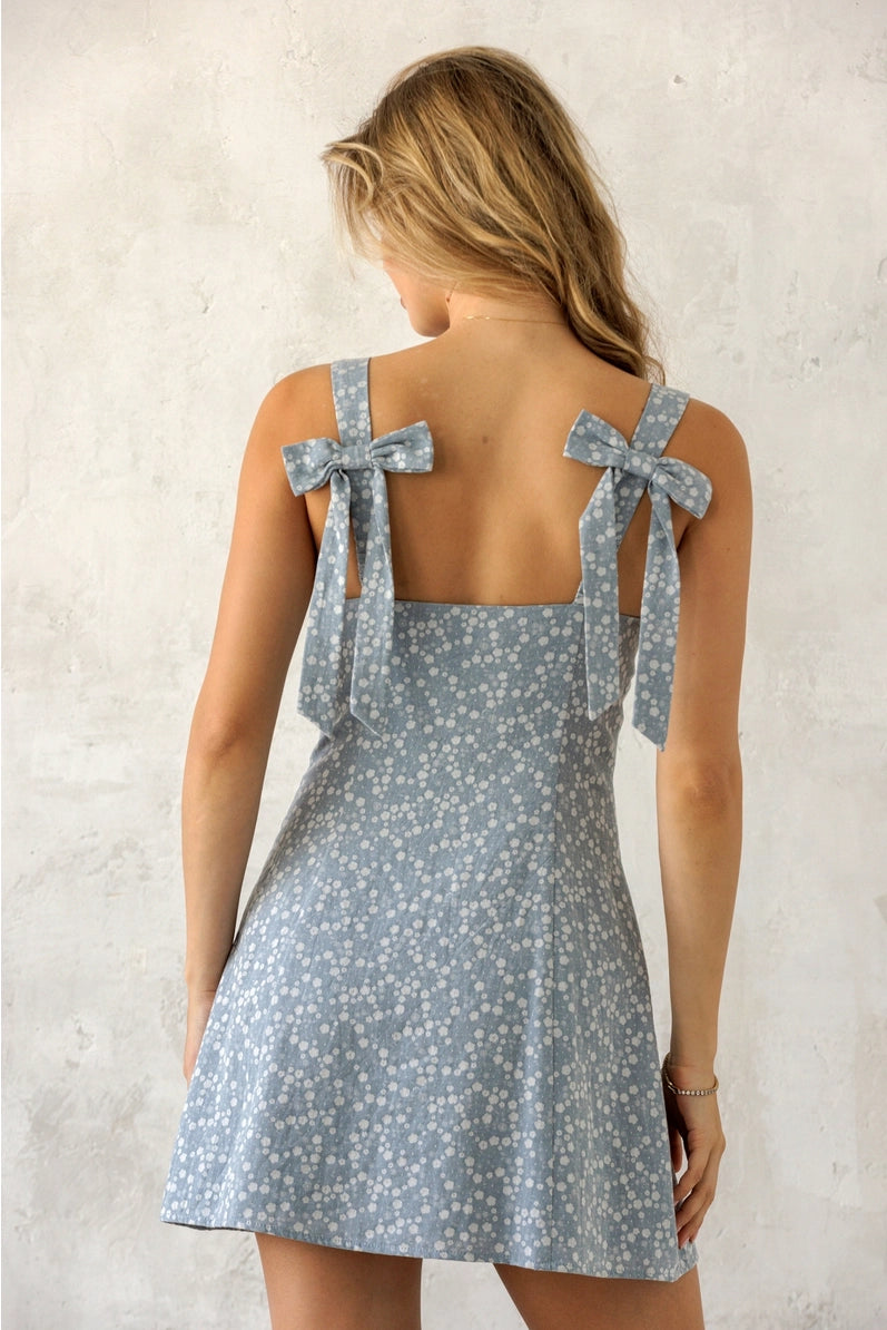 The Elara Bow Dress