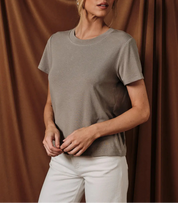 The Avery Essential Tee Grey