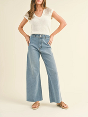 The Jordan Wide Leg Jean