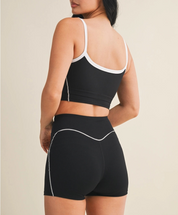 The Sculpt Tank Top Black