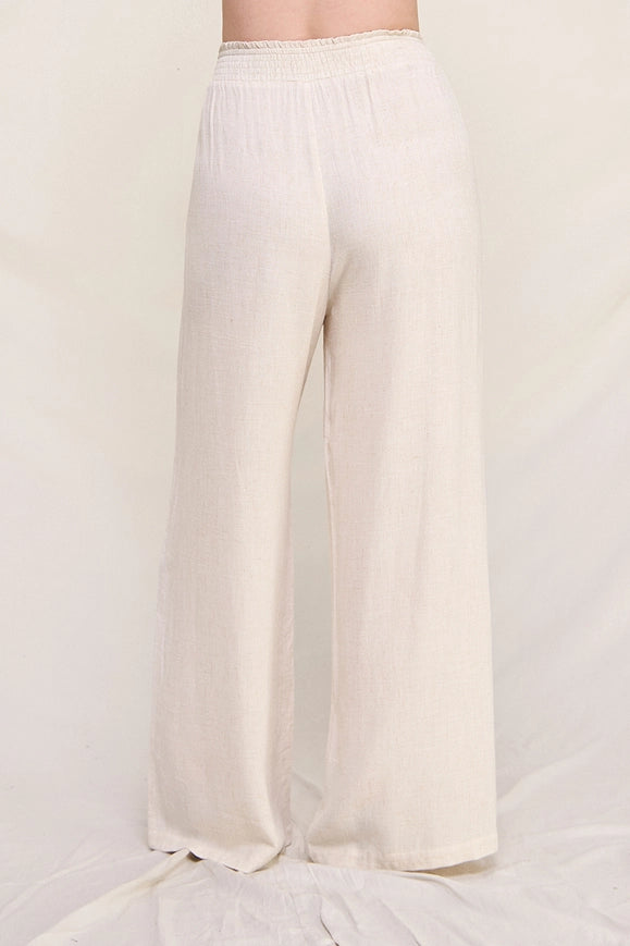 Curvy Lillian Linen Pants
