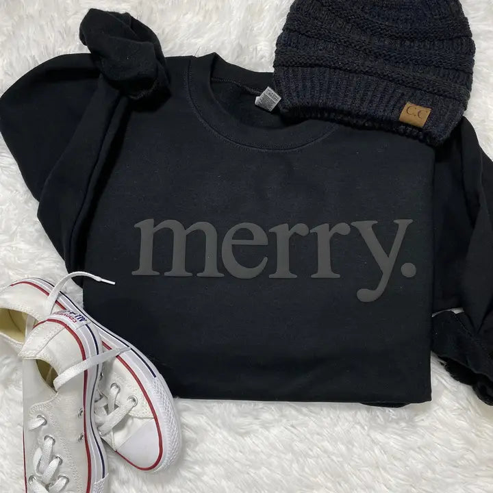 Merry Puff Sweatshirt