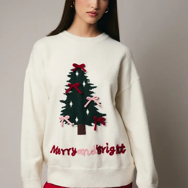 The Merry & Bright Knit Sweater