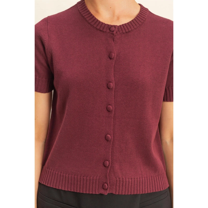 Wonda Buttoned Cardigan