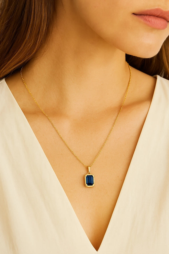 Birthstone Charm Necklace