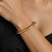 Ruvic Textured Cuff Bracelet