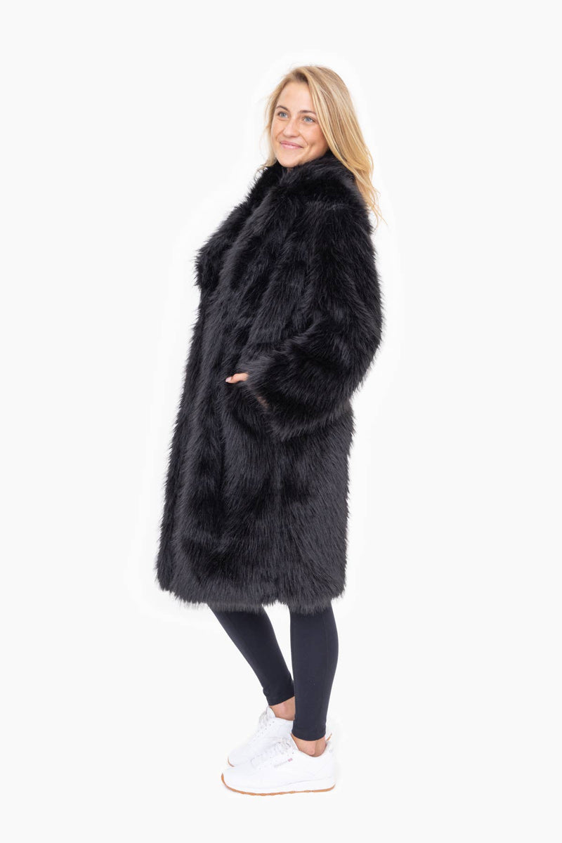 Faux Fur Coat