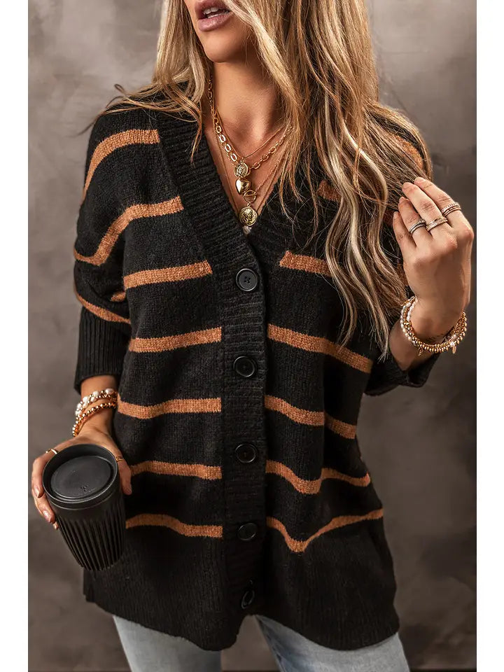 Stella Stripped Cardigan