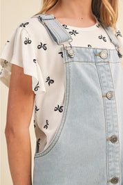 Tween Darling Overall Dress