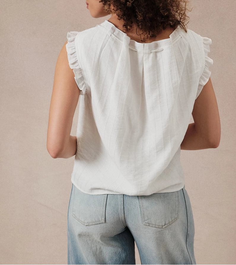 Sweet Melody Ruffle Top