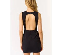 Madison Open Back Mini Dress