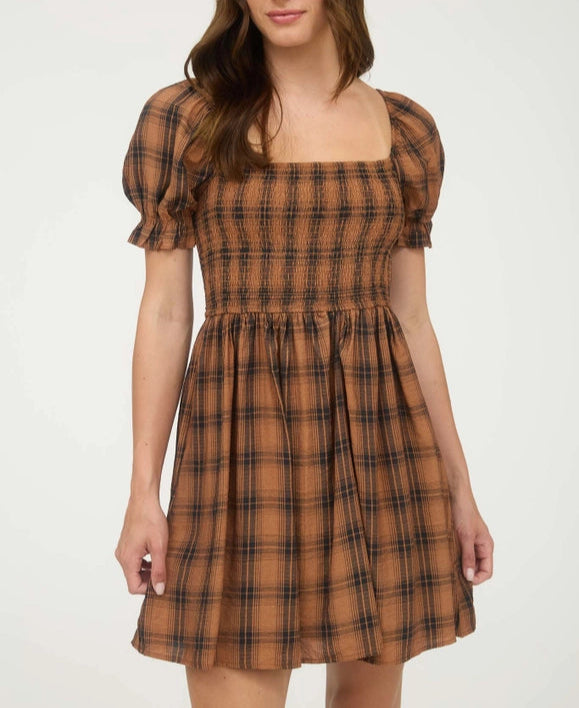 Paige Plaid Dress