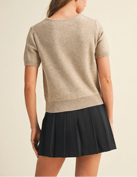 Wren Wheat Sweater Top