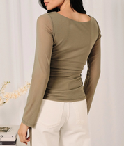 The Maren Mesh Top