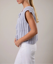 The Marlowe Front Tie Vest